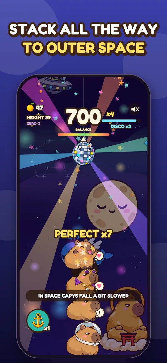 All the way to space